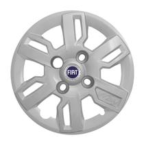 Calota Aro 13 227CB-PTA + Emblema Alumínio Fiat A Calota Aro 13 227CB-PTA + Emblema Alumínio Fiat A