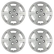 Calota Aro 13" cor Prata Mod Corsa Classic 12/15 (Jogo c/ 4 Calotas) Grid - 069CB-PTA-E