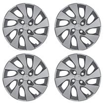 Calota Aro 13" cor Prata Mod Corsa/Classic (Jogo c/ 4 Calotas) Grid - 140CB-PTA-E