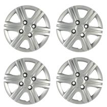 Calota Aro 13" Cor Prata Mod Palio Fire 11/13 (Jogo com 4 calotas) Grid - 080CB-PTA-E