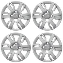 Calota Aro 13" cor Prata Mod Uno Way 2013/15 (Jogo c/ 4 Calotas) Grid - 227CB-PTA-E Calota Aro 13" cor Prata Mod Uno Way 2013/15 (Jogo c/ 4 Calotas) Grid - 227CB-PTA-E