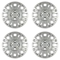 Calota Aro 13" cor Prata Modelo Uno Fire 2004/2005 (Jogo c/ 4 Calotas) Grid - 054CB-PTA-E