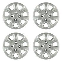 Calota Aro 13" cor Prata Modelo Uno Vivace 1.0 11/13 Jogo c/ 4 Calotas Grid - 076CB-PTA-E