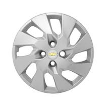 Calota Aro 13 GM Corsa/Celta Prata emblema resinado prata Calota Aro 13 GM Corsa/Celta Prata emblema resinado prata