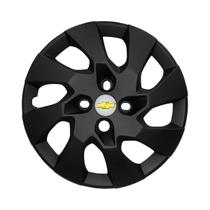 Calota aro 13 Preto Fosco Chevrolet modelo Onix Prisma Celta Corsa