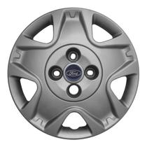 Calota Aro 14 025CB-PTA + Emblema Alumínio Ford A