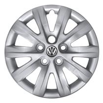 Calota Aro 14 049CB-PTA + Emblema Alumínio VW 3D Calota Aro 14 049CB-PTA + Emblema Alumínio VW 3D