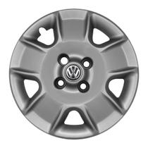 Calota Aro 14 067CA-PTA + Emblema Alumínio VW 3D