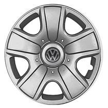 Calota Aro 14 103AR-PTA + Emblema Alumínio VW Preto