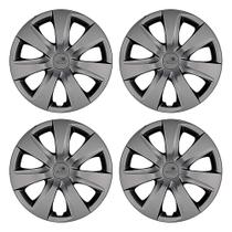 Calota Aro 14" cor Grafite modelo Etios 14/15 Jogo c/ 4 Calotas Grid - 461AR-GFT-E Calota Aro 14" cor Grafite modelo Etios 14/15 Jogo c/ 4 Calotas Grid - 461AR-GFT-E
