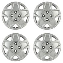 Calota Aro 14" cor Prata Mod Fiesta Hatch/Sedan 11/12 (Jogo c/ 4 Calotas) Grid - 025CB-PTA-E