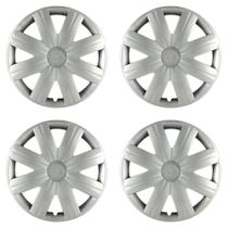 Calota Aro 14" cor Prata Modelo Clio/Logan 07/08 Jogo c/ 4 Calotas Grid - 065AR-PTA-E Calota Aro 14" cor Prata Modelo Clio/Logan 07/08 Jogo c/ 4 Calotas Grid - 065AR-PTA-E
