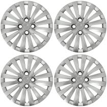 Calota Aro 14" cor Prata Modelo Gol/Voyage G5/G6 2014 (Jogo c/ 4 Calotas) Grid - 117CA-PTA-E Calota Aro 14" cor Prata Modelo Gol/Voyage G5/G6 2014 (Jogo c/ 4 Calotas) Grid - 117CA-PTA-E