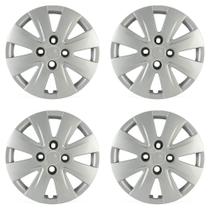 Calota Aro 14" cor Prata Modelo Gol, Voyage, Saveiro G5 09/12 Jogo c/ 4 Calotas Grid - 016CA-PTA-E Calota Aro 14" cor Prata Modelo Gol, Voyage, Saveiro G5 09/12 Jogo c/ 4 Calotas Grid - 016CA-PTA-E