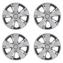 Calota Aro 14" cor Prata Modelo New March 15/18 Jogo c/ 4 Calotas Grid - 451AR-PTA-E Calota Aro 14" cor Prata Modelo New March 15/18 Jogo c/ 4 Calotas Grid - 451AR-PTA-E