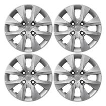 Calota Aro 14" cor Prata modelo Peugeot 206/207/208 15/16 Jogo c/ 4 Calotas Grid - 410CB-PTA-E Calota Aro 14" cor Prata modelo Peugeot 206/207/208 15/16 Jogo c/ 4 Calotas Grid - 410CB-PTA-E