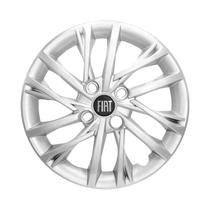 Calota aro 14 fiat pulse 2023 2024 com emblema resinado Calota aro 14 fiat pulse 2023 2024 com emblema resinado