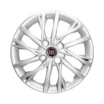 Calota aro 14 fiat pulse 2023 2024 com emblema resinado