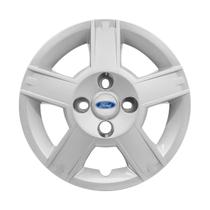 Calota Aro 14 Ford Fiesta Hatch Sedan 2008/2010 prata emblem