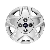 Calota Aro 14 Ford Fiesta Hatch Sedan 2011/2012 prata