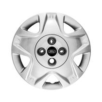 Calota Aro 14 Ford Fiesta Hatch Sedan 2011/2012 prata