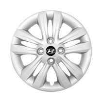 Calota Aro 14 Hyundai Hb20 2016 2017 2018 Hatch Prata