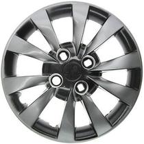 Calota Aro 14 Parafuso Prata grafite Ca Modelo Olinda Universal Nk-263019