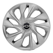 Calota aro 14 Prata Esportiva DS4 SILVER emblema Universal Calota aro 14 Prata Esportiva DS4 SILVER emblema Universal