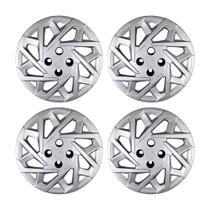 Calota Aro 14" Prata Modelo Sport Creta 2025 Jogo c/4 Calotas Grid - 203CB-PTA-E Calota Aro 14" Prata Modelo Sport Creta 2025 Jogo c/4 Calotas Grid - 203CB-PTA-E