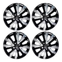 Calota Aro 14" Preto/Prata Mod Gol G7 2017/18 Jogo c/4 Calotas Grid - 245CA-PBP-E Calota Aro 14" Preto/Prata Mod Gol G7 2017/18 Jogo c/4 Calotas Grid - 245CA-PBP-E