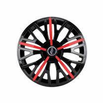 Calota Aro 14 Triton Sport Black Red Universal Calota Aro 14 Triton Sport Black Red Universal