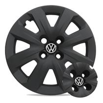 Calota Aro 14 Vw Gol Saveiro G2/G3/G4/G5 + Emblema Resinado Calota Aro 14 Vw Gol Saveiro G2/G3/G4/G5 + Emblema Resinado