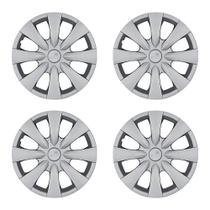 Calota Aro 15" cor Prata Modelo Corolla 2010 Jogo c/ 4 Calotas Grid - 460AR-PTA-E Calota Aro 15" cor Prata Modelo Corolla 2010 Jogo c/ 4 Calotas Grid - 460AR-PTA-E