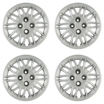 Calota Aro 15" cor Prata Modelo Idea Attractive 11/13 Jogo c/ 4 Calotas Grid - 045CP-PTA-E