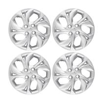 Calota Aro 15" Prata Mod Hyundai HB20 2020 (Jogo c/ 4 Calotas) Grid - 193CP-PTA-E