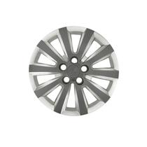 Calota aro 15 vw fox polo prata/grafite -jogo