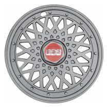 Calota Bbs Aro 15 602AR-PTA + Emblema Bbs Vermelho Calota Bbs Aro 15 602AR-PTA + Emblema Bbs Vermelho