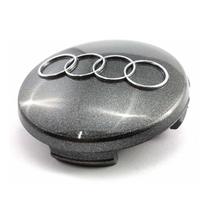 Calota Calotinha Centro Roda Audi A3 A4 A6 A8 TT Q7 S3 Bolinha Grafite 60mm Modelo Calota Calotinha Centro Roda Audi A3 A4 A6 A8 TT Q7 S3 Bolinha Grafite 60mm Modelo