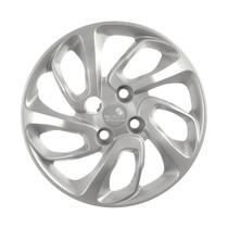 Calota Carlota Aro 14 Prata Fiat Uno Attractive 2015 2016