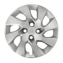 Calota Carlota Aro 14 Prata Gm Onix Prisma 2014 2015 2016