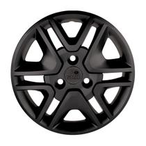 Calota Carlota Aro 14 Preta Fosca Renault Kwid 2018 2019 Calota Carlota Aro 14 Preta Fosca Renault Kwid 2018 2019