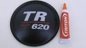 Calota Central / Bolinha / Protetor Triton Tr 620 + Cola