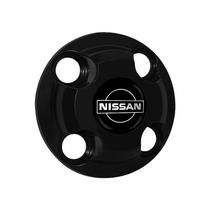 Calota Central New Cap Preto Nissan March Livina Sentra Versa