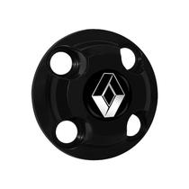 Calota Central New Cap Preto Renault Sandero Clio Megane