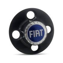 Calota Centro Roda Ferro Fiat Palio G3 Emblema Azul