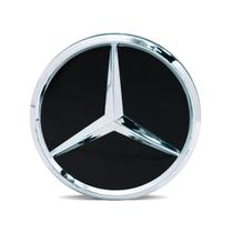 Calota Centro Roda Mercedes Classe S 55 63 65 AMG Preta Fosca