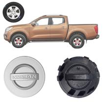 Calota Centro Roda NISSAN FRONTIER ATTACK 09 A 18 70MM PRATA