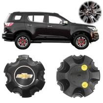 Calota Centro Roda Original Trailblazer 2017 2019 2020 Preto
