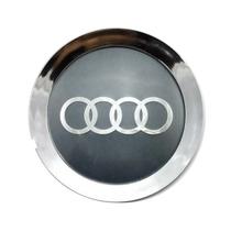 Calota Centro Roda Scorro S172 S181 Zunky ZK 100 Cromo Emblema Audi - GFM - CALOTINHA