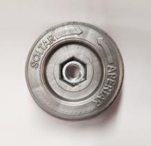Calota com Porca Para Hélice de Ventilador Mondial / Ventisol / Britânia / Faet / Philco Cinza